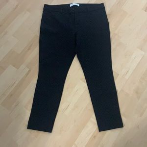 Old Navy Pixie Ankle Pants (velvet polka dot)